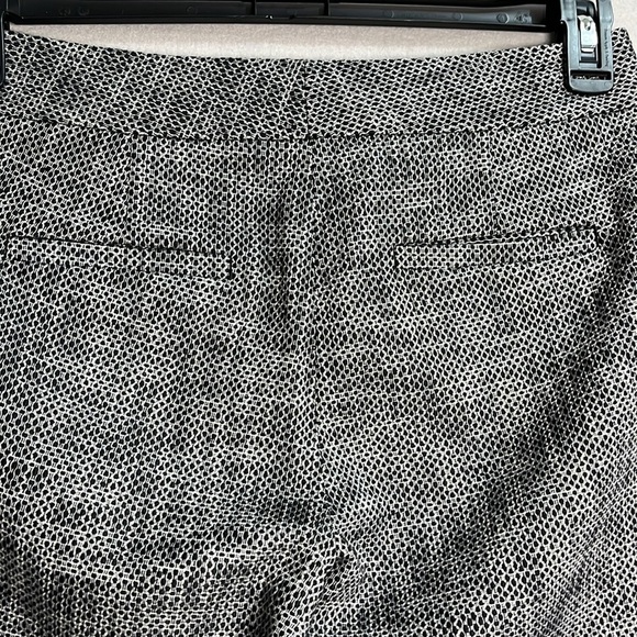Ann Taylor Devin Fit Dress Pants Womens Size 2 Hethered Black Grey - Picture 3 of 11
